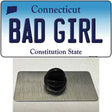 Bad Girl Connecticut Novelty Metal Hat Pin