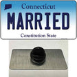 Married Connecticut Novelty Metal Hat Pin