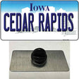 Cedar Rapids Iowa Novelty Metal Hat Pin