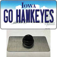 Go Hawkeyes Iowa Novelty Metal Hat Pin