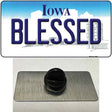 Blessed Iowa Novelty Metal Hat Pin