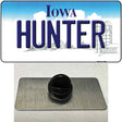 Hunter Iowa Novelty Metal Hat Pin