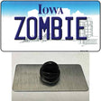 Zombie Iowa Novelty Metal Hat Pin