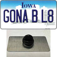 Gona B L8 Iowa Novelty Metal Hat Pin