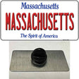 Massachusetts State Novelty Metal Hat Pin