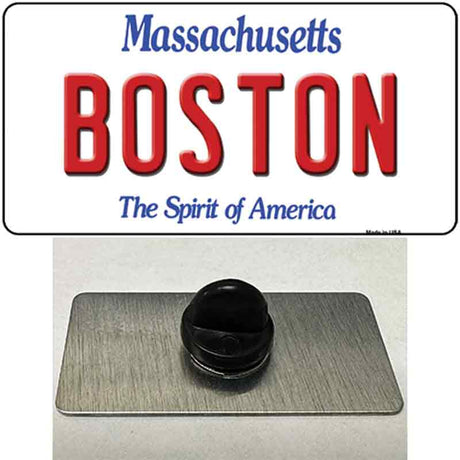 Boston Massachusetts Novelty Metal Hat Pin