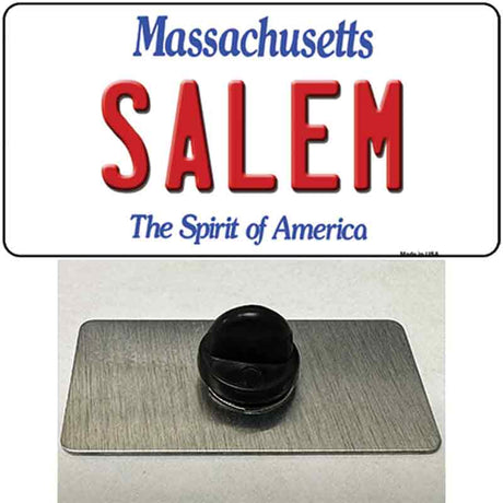 Salem Massachusetts Novelty Metal Hat Pin