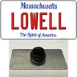 Lowell Massachusetts Novelty Metal Hat Pin