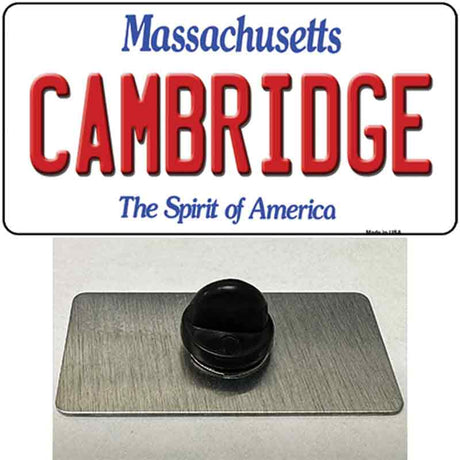 Cambridge Massachusetts Novelty Metal Hat Pin