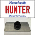 Hunter Massachusetts Novelty Metal Hat Pin