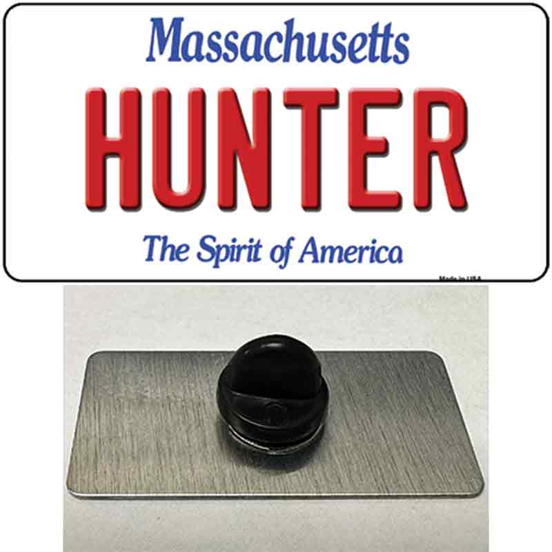 Hunter Massachusetts Novelty Metal Hat Pin