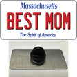 Best Mom Massachusetts Novelty Metal Hat Pin