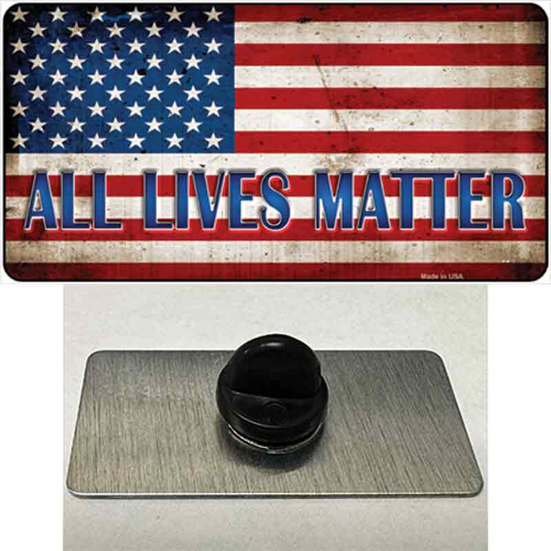 All Lives Matter Novelty Metal Hat Pin