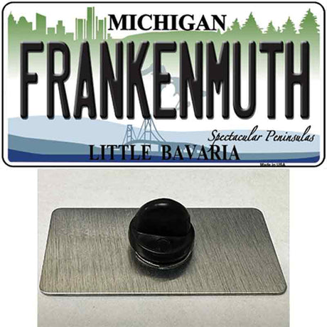 Frankenmuth Michigan Novelty Metal Hat Pin