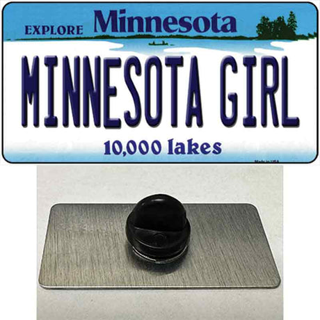 Minnesota Girl Minnesota Novelty Metal Hat Pin