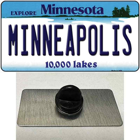 Minneapolis Minnesota State Novelty Metal Hat Pin