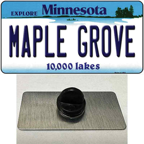 Maple Grove Minnesota State Novelty Metal Hat Pin