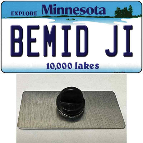 Bemid Ji Minnesota State Novelty Metal Hat Pin