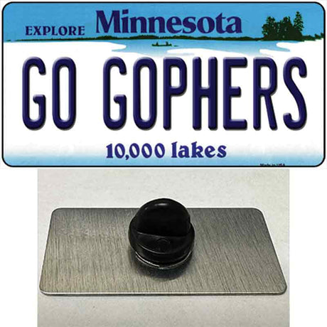 Go Gophers Minnesota State Novelty Metal Hat Pin