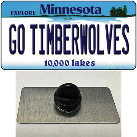 Go Timberwolves Minnesota State Novelty Metal Hat Pin