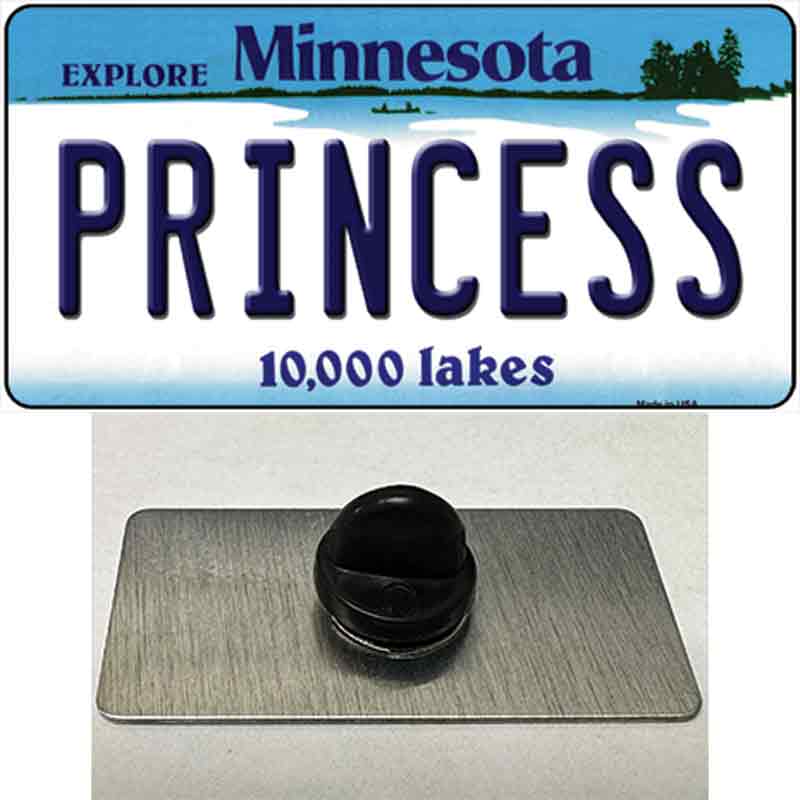 Princess Minnesota State Novelty Metal Hat Pin