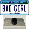 Bad Girl Minnesota State Novelty Metal Hat Pin