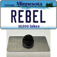 Rebel Minnesota State Novelty Metal Hat Pin