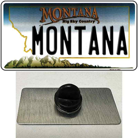 Montana State Novelty Metal Hat Pin