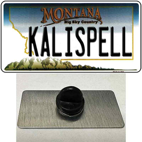 Kalispell Montana State Novelty Metal Hat Pin