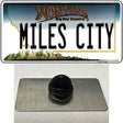 Miles City Montana State Novelty Metal Hat Pin