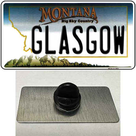 Glasgow Montana State Novelty Metal Hat Pin