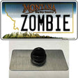 Zombie Montana State Novelty Metal Hat Pin