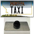 Taxi Montana State Novelty Metal Hat Pin