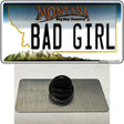 Bad Girl Montana State Novelty Metal Hat Pin