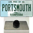 Portsmouth New Hampshire State Novelty Metal Hat Pin