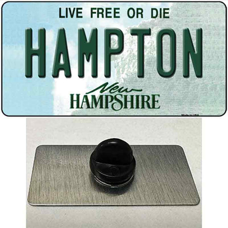 Hampton New Hampshire State Novelty Metal Hat Pin