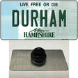 Durham New Hampshire State Novelty Metal Hat Pin