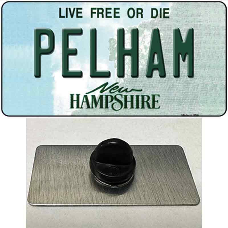 Pelham New Hampshire State Novelty Metal Hat Pin