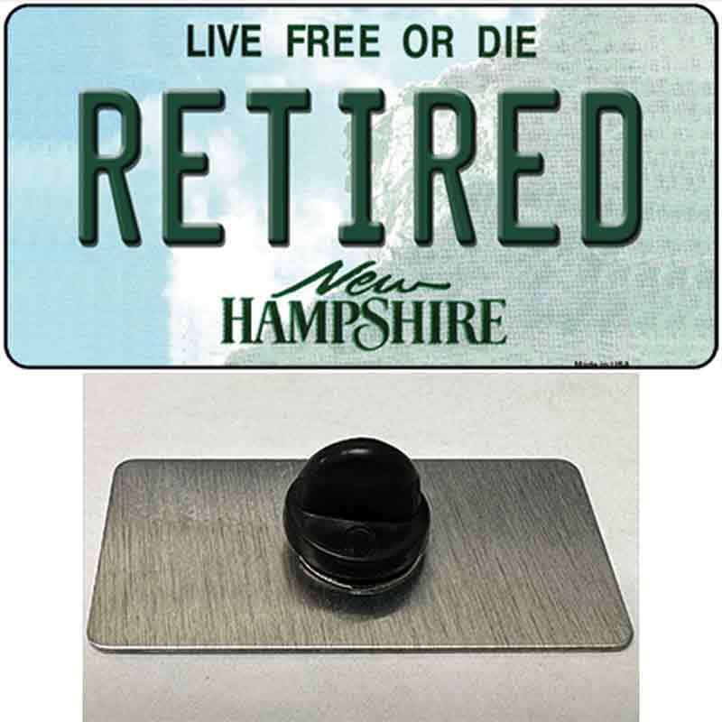 Retired New Hampshire State Novelty Metal Hat Pin