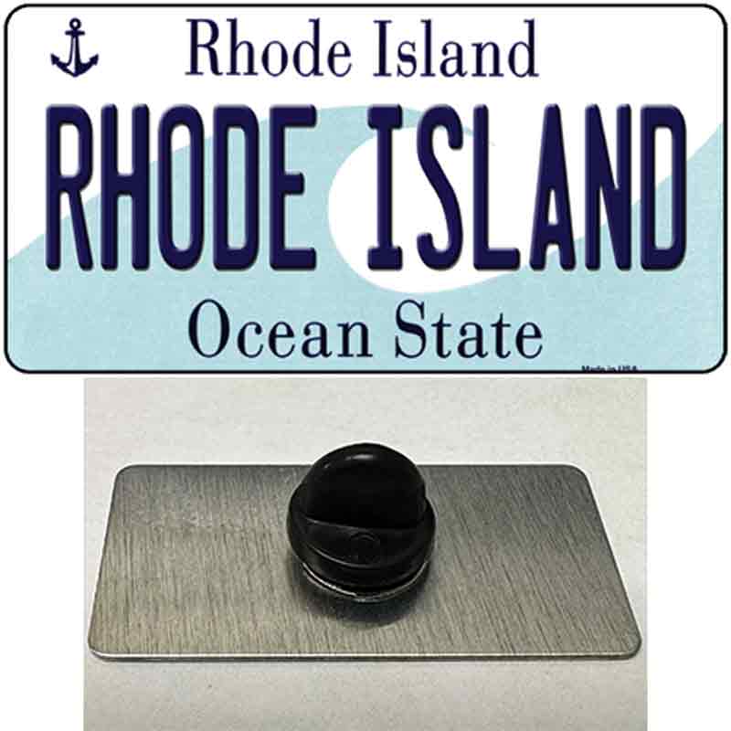 Rhode Island State Novelty Metal Hat Pin