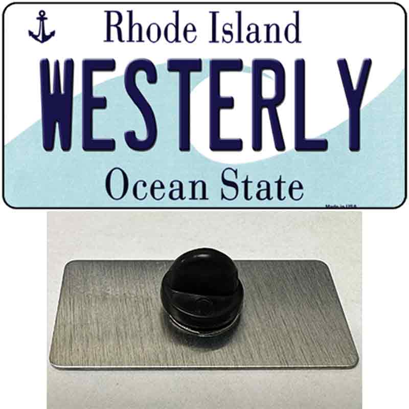 Westerly Rhode Island State Novelty Metal Hat Pin