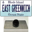 East Greenwich Rhode Island State Novelty Metal Hat Pin