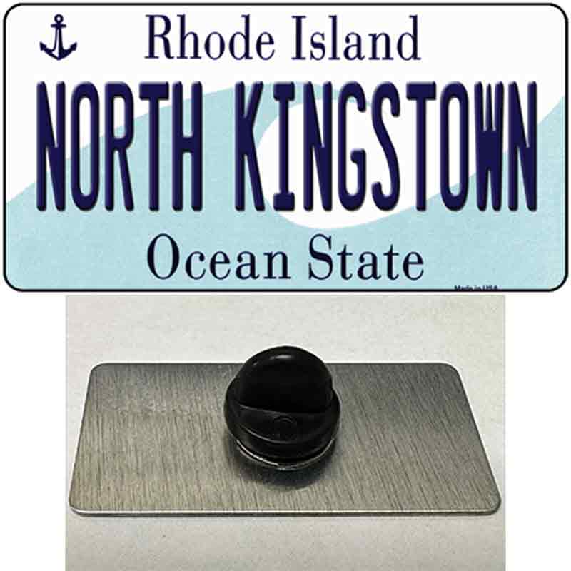 North Kingstown Rhode Island State Novelty Metal Hat Pin