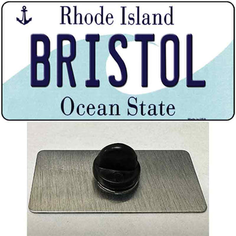 Bristol Rhode Island State Novelty Metal Hat Pin