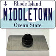 Middletown Rhode Island State Novelty Metal Hat Pin