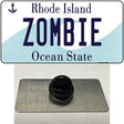 Zombie Rhode Island State Novelty Metal Hat Pin