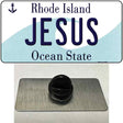 Jesus Rhode Island State Novelty Metal Hat Pin