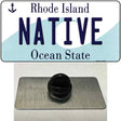 Native Rhode Island State Novelty Metal Hat Pin