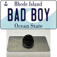 Bad Boy Rhode Island State Novelty Metal Hat Pin