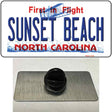 Sunset Beach North Carolina State Novelty Metal Hat Pin